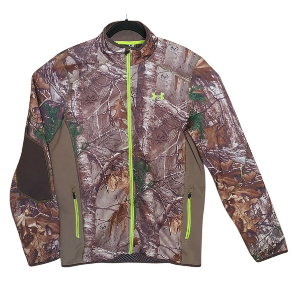 Under Armour Cold Gear Scent Control Realtree Camouflage Men's Jacket Size M - Picture 1 of 11